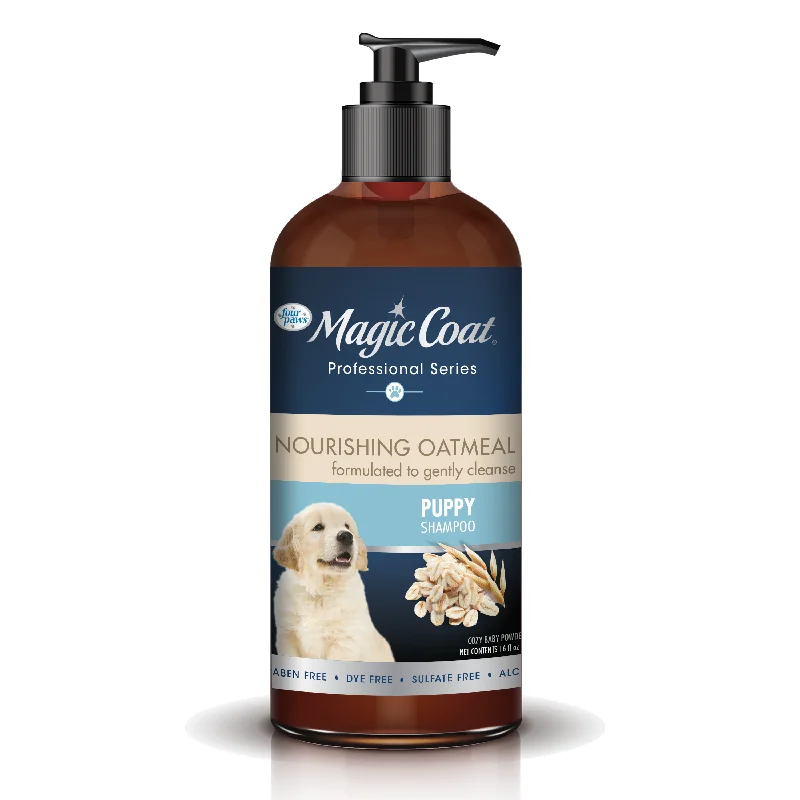 4 PAWS Magic Coat Professional Series Nourishing Oatmeal Puppy Shampoo