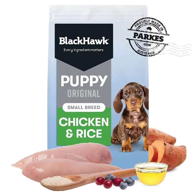 Black Hawk Puppy Food for Small Breeds – Original Chicken & Rice