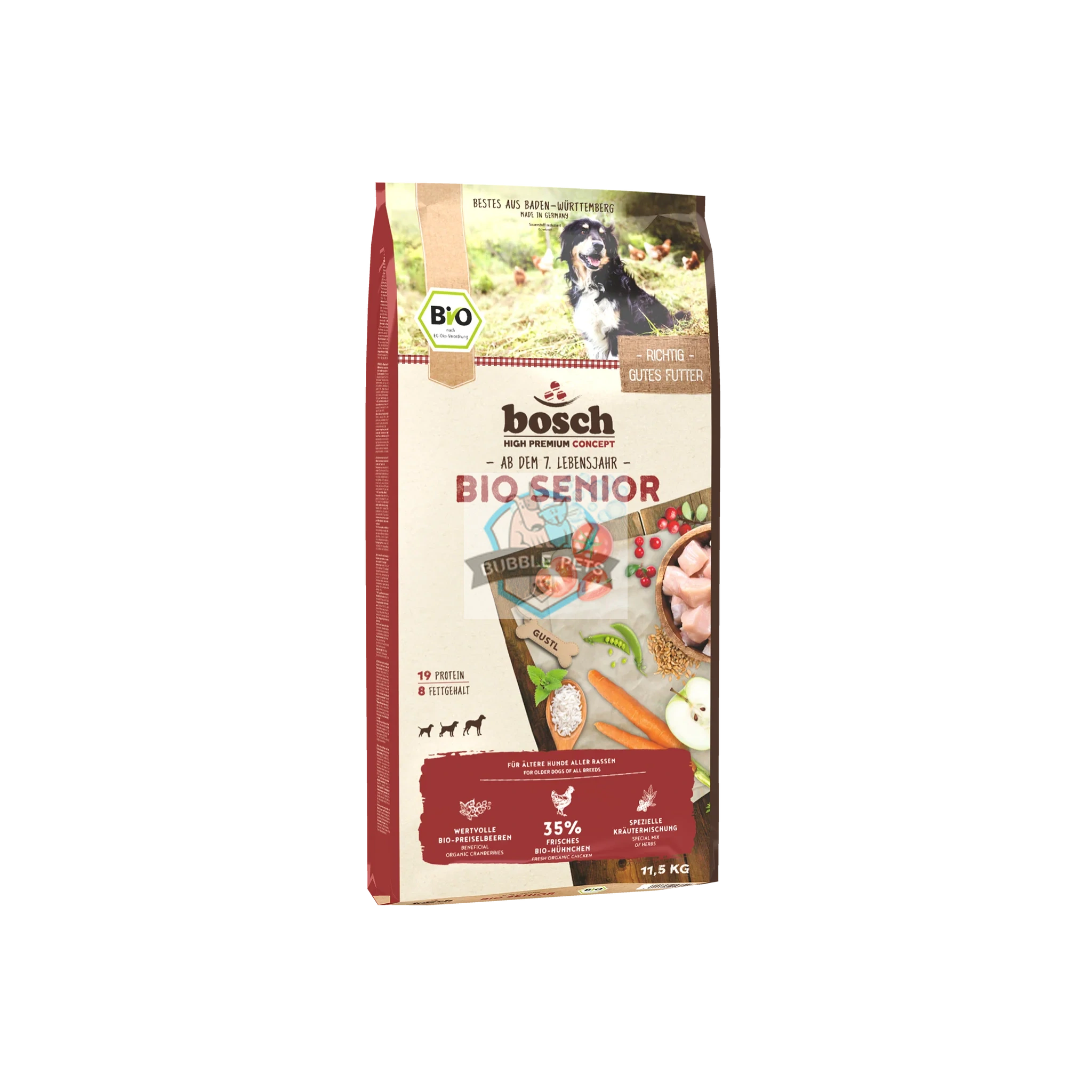 Bosch High Premium BIO Senior Chicken and Cranberry