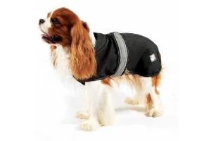 Danish Design 2 in 1 Dog Coat Black - 30cm