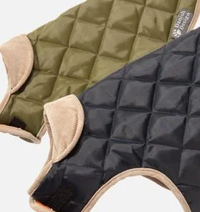 Danish Design Quilted Dog Coat Navy 30cm