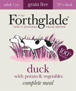 Forthglade Grain Free Adult Duck, Potato & Vegetables 395g