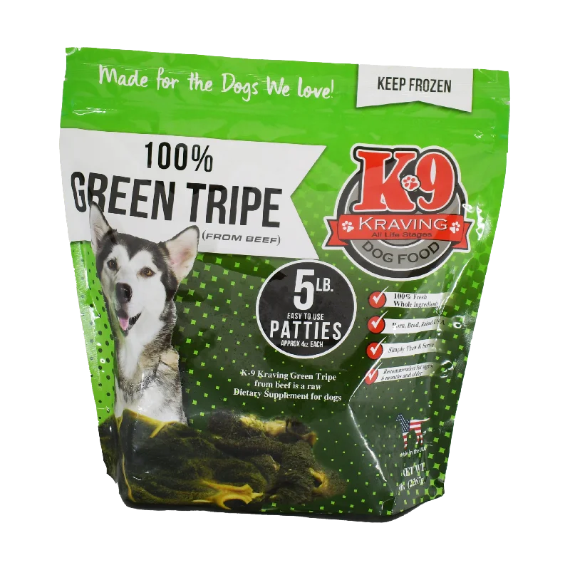 K-9 Kraving 100% Green Tripe