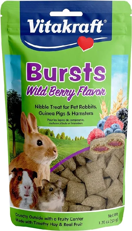 Vitakraft Bursts Wild Berry flavor 1oz