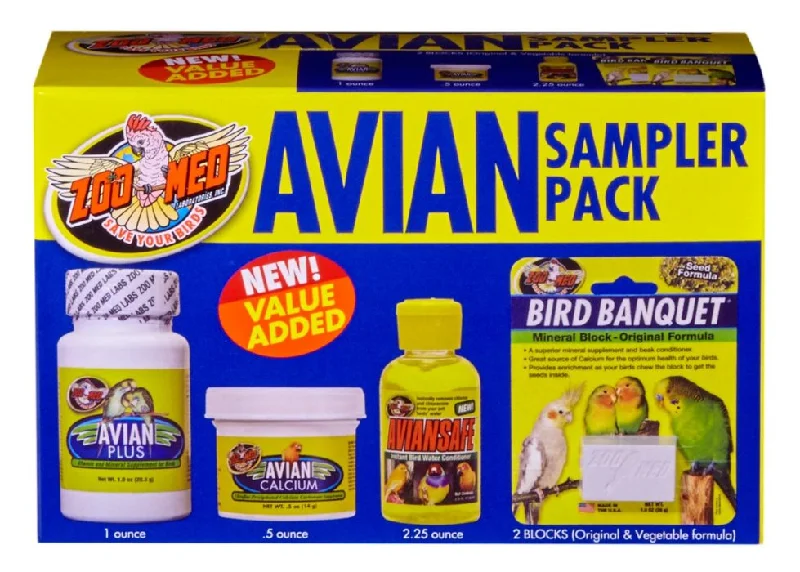 Zoo Med Avian Sampler Pack