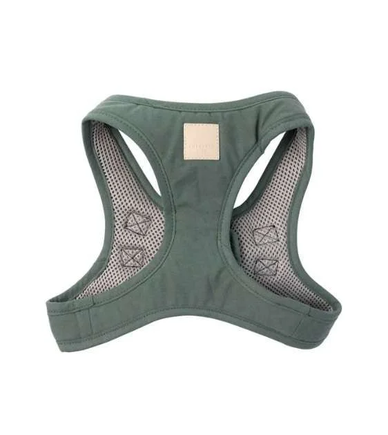 FuzzYard LIFE Cotton Step-in Dog Harness (Myrtle Green)