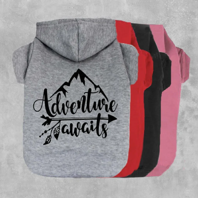 Adventure Awaits Pet Hoodie