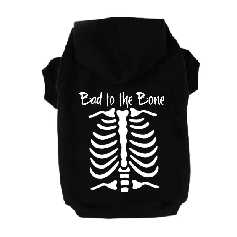 Bad to the Bone Skeleton Pet Hoodie