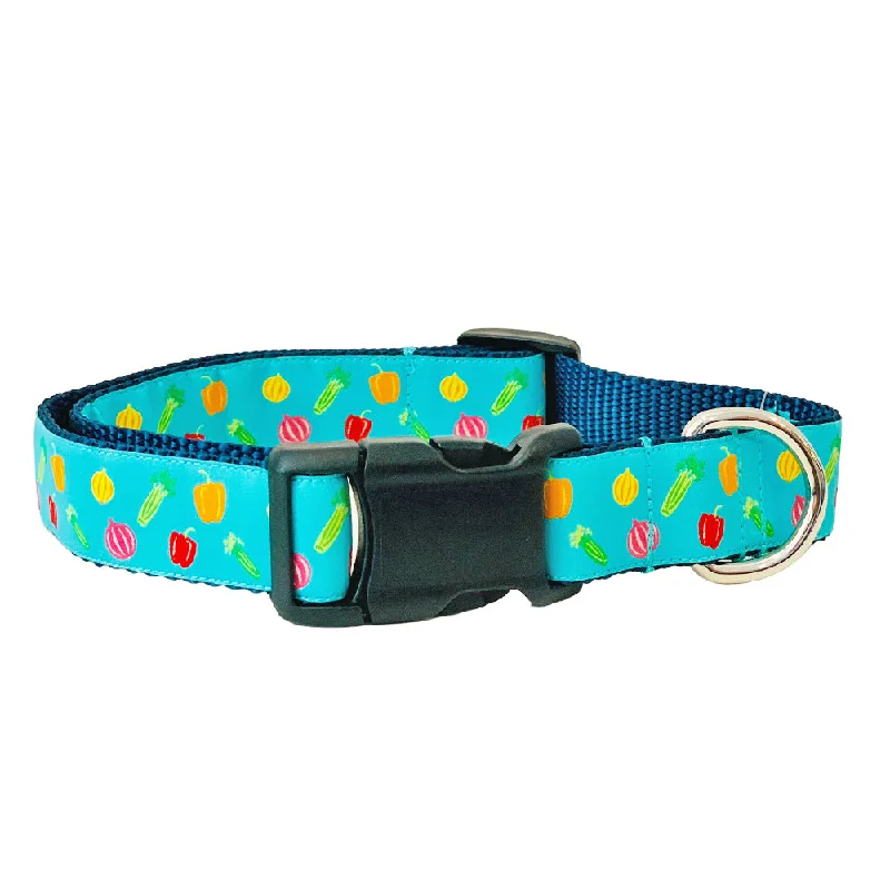 Caribbean Blue Holy Trinity Dog Collar