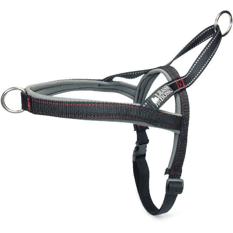 No-Pull Dog Harness - Front and Rear Clip - Reflective - Padded for Walking and Training