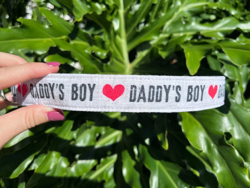 Daddy's Boy Dog Collar