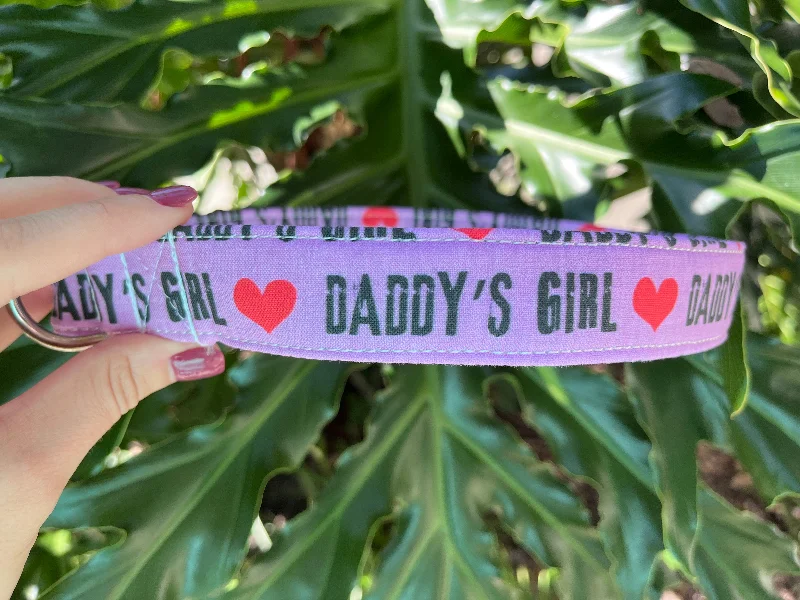 Daddy's Girl Dog Collar