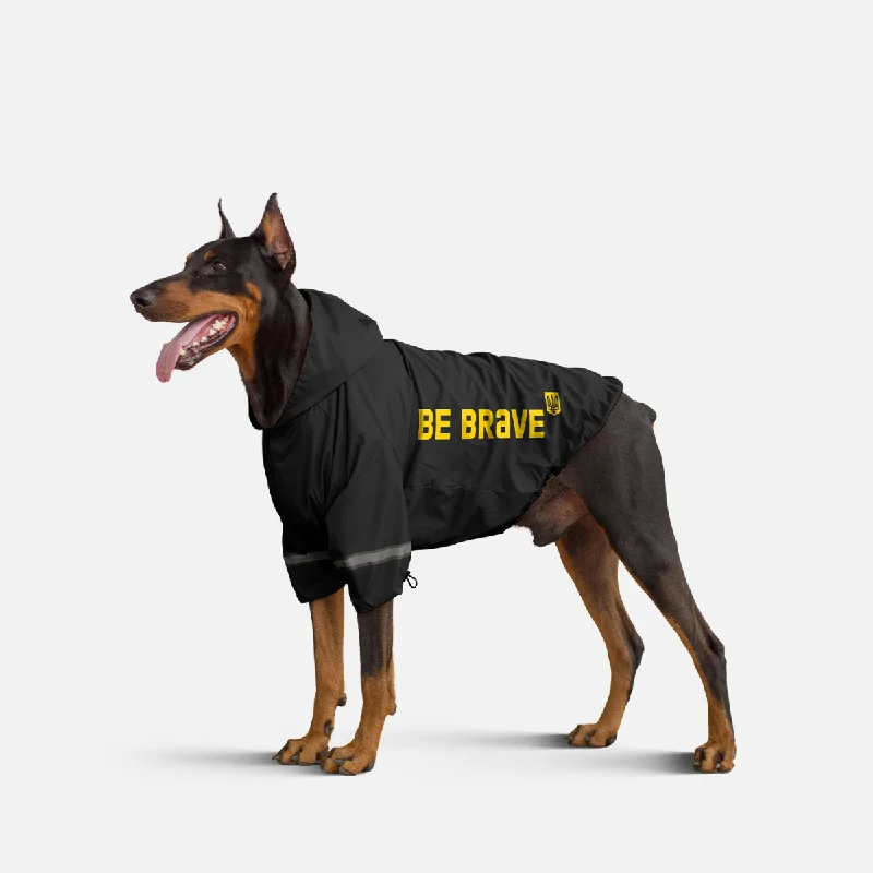 Raincoat for Dogs Moss Bravery Black