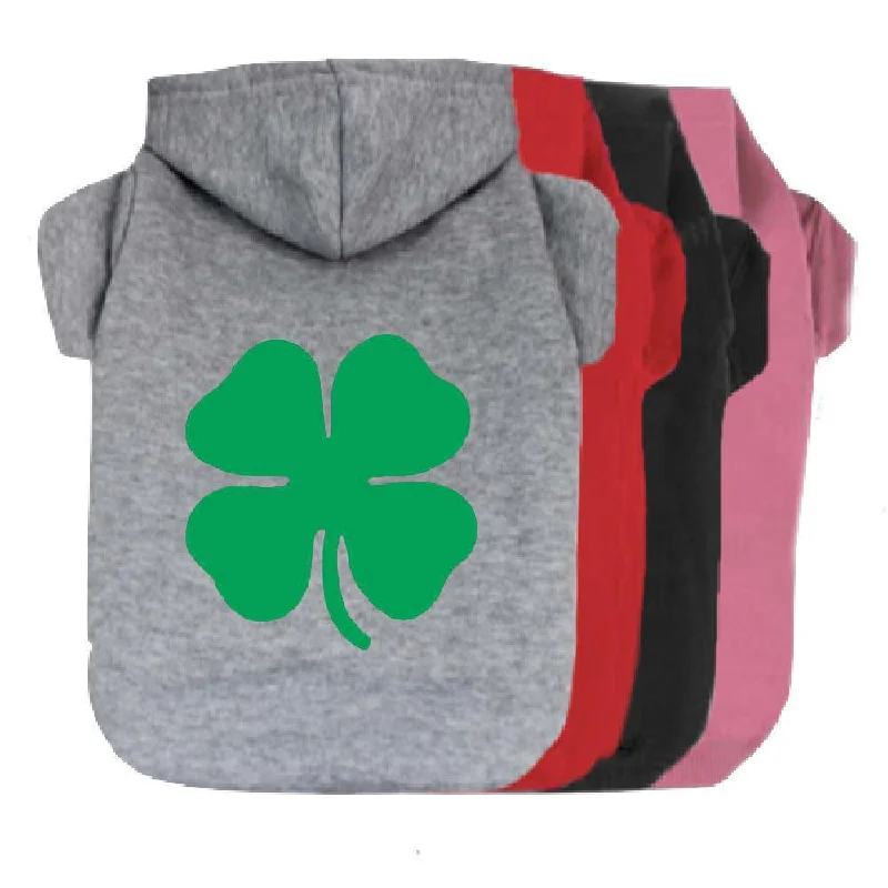 Four Leaf Clover Pet Hoodie