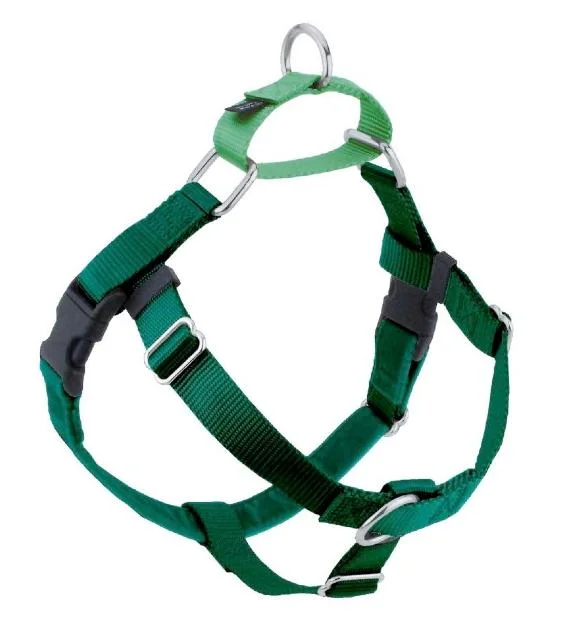 Freedom No-Pull Harness & Leash (Kelly Green) For Dogs