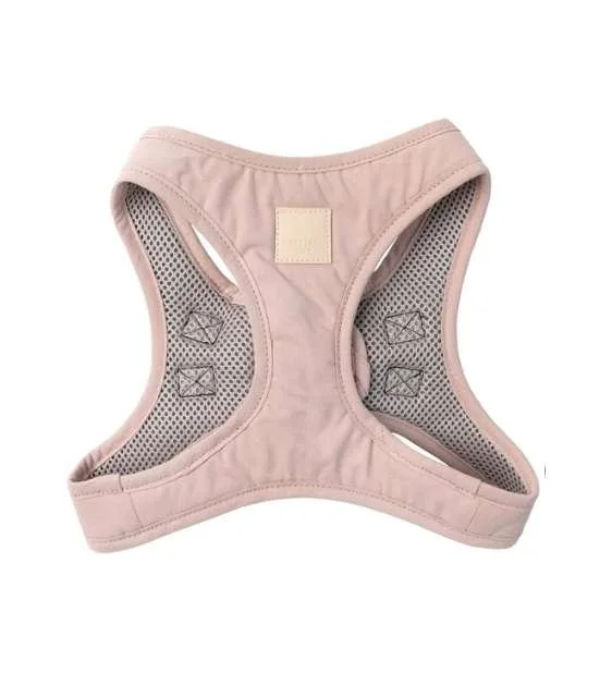 FuzzYard LIFE Cotton Step-in Dog Harness (Soft Blush)