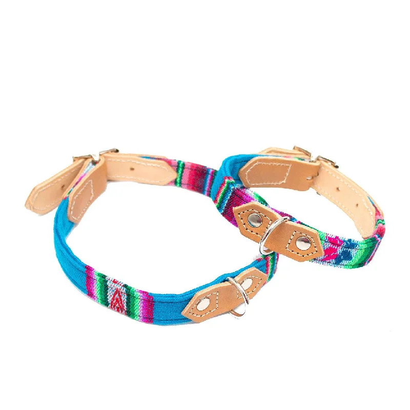 Inca Blue Dog Collar