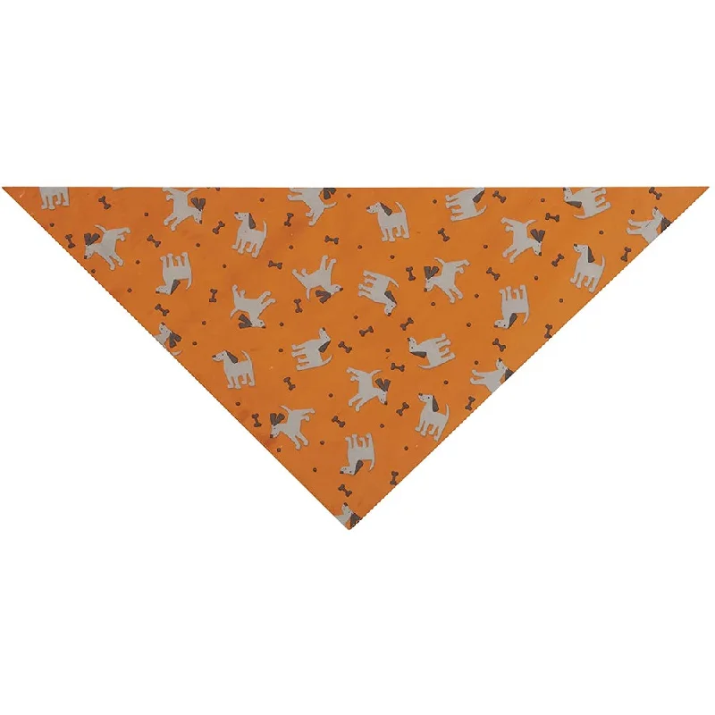 Insect Shield Dogs & Bones Flea & Tick Bandana For Dogs (Orange)