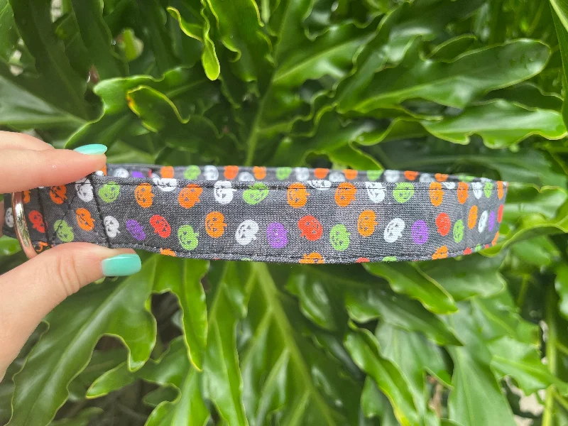 Jack O' Lantern Dog Collar