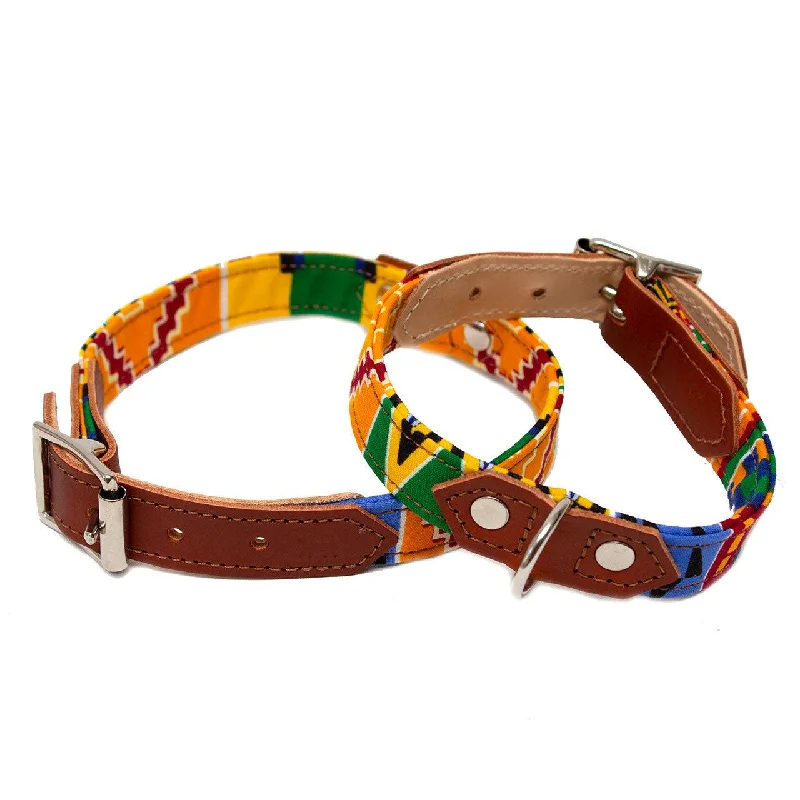 Kente Dog Collar