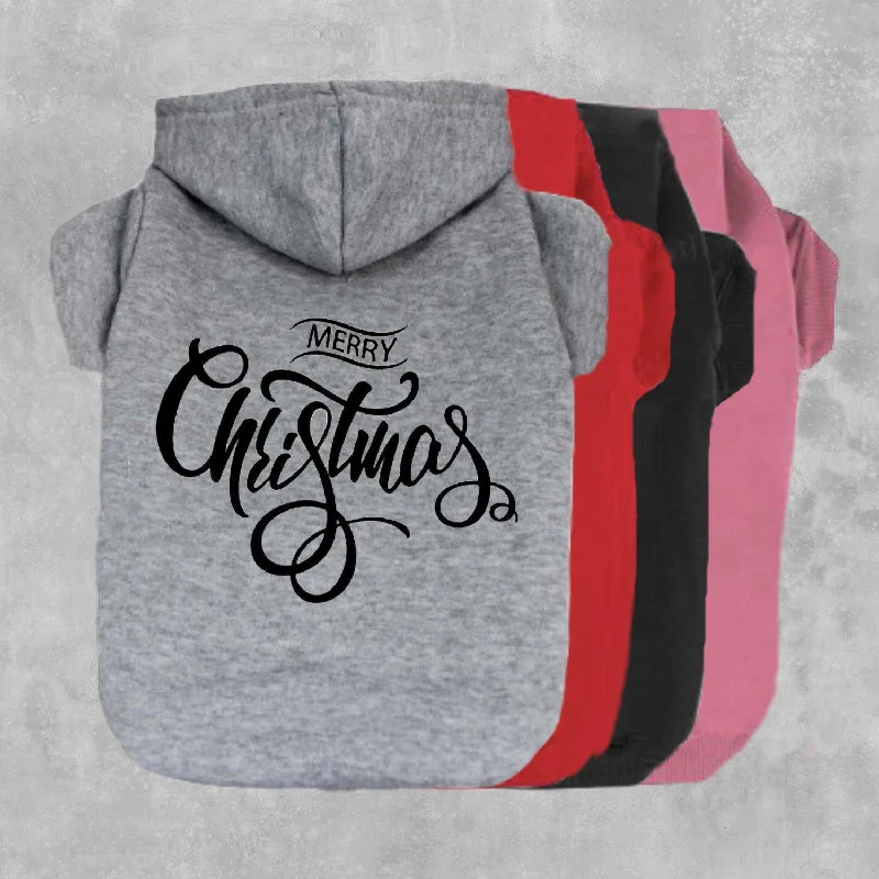 Merry Christmas Pet Hoodie