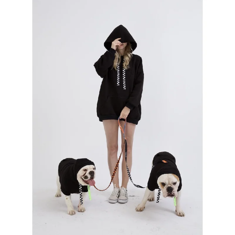 25% OFF: Moshiqa I Woof U Human Hoodie (Black)