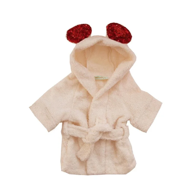 25% OFF: Moshiqa Lady Bug Dog Bathrobe