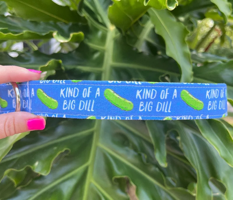 Kind of a Big Dill Dog Collar