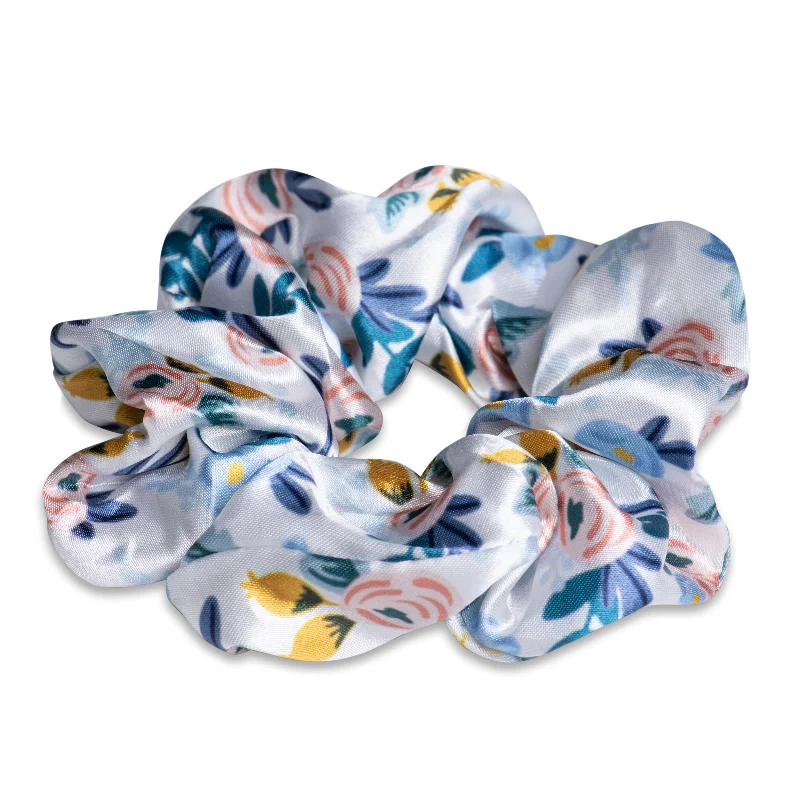 Rosé Satin Scrunchie - Free Product