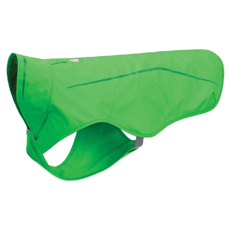 Ruffwear Sun Shower Reflective Lightweight Dog Raincoat (Meadow Green)