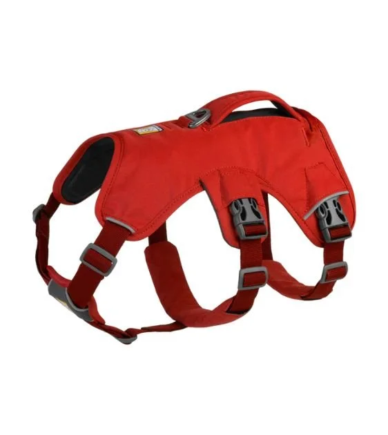 Ruffwear Web Master™ Dog Harness with Handle (Red Sumac)