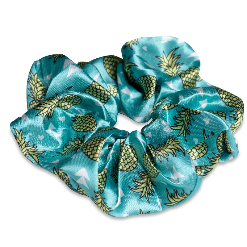 Pineapple Satin Scrunchie