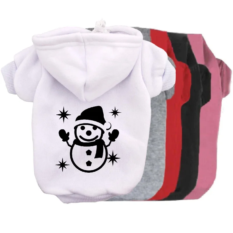 Snowman Pet Hoodie