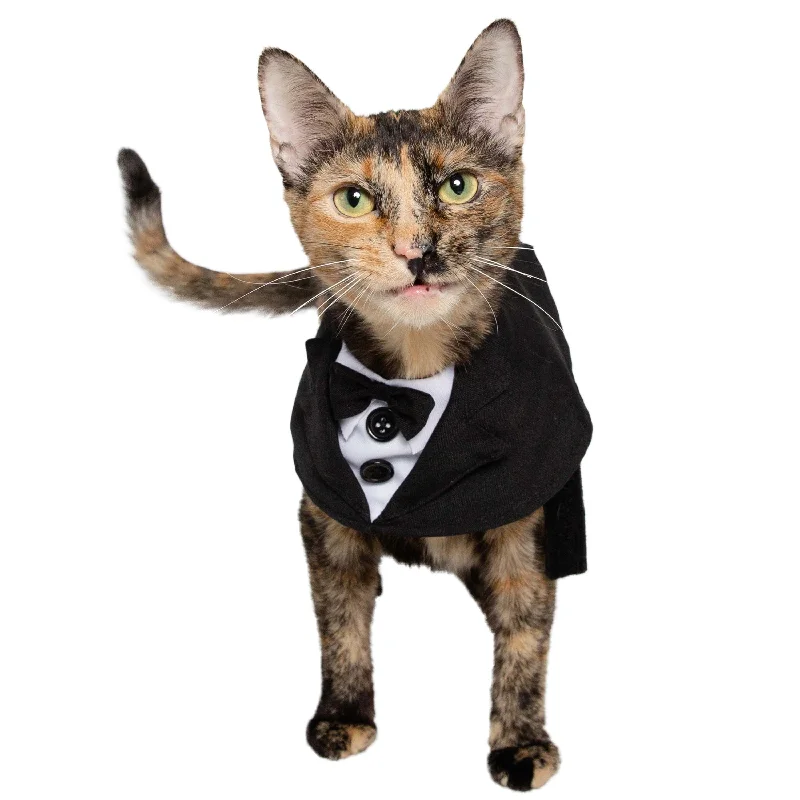 Tuxedo Collar Cat Costume