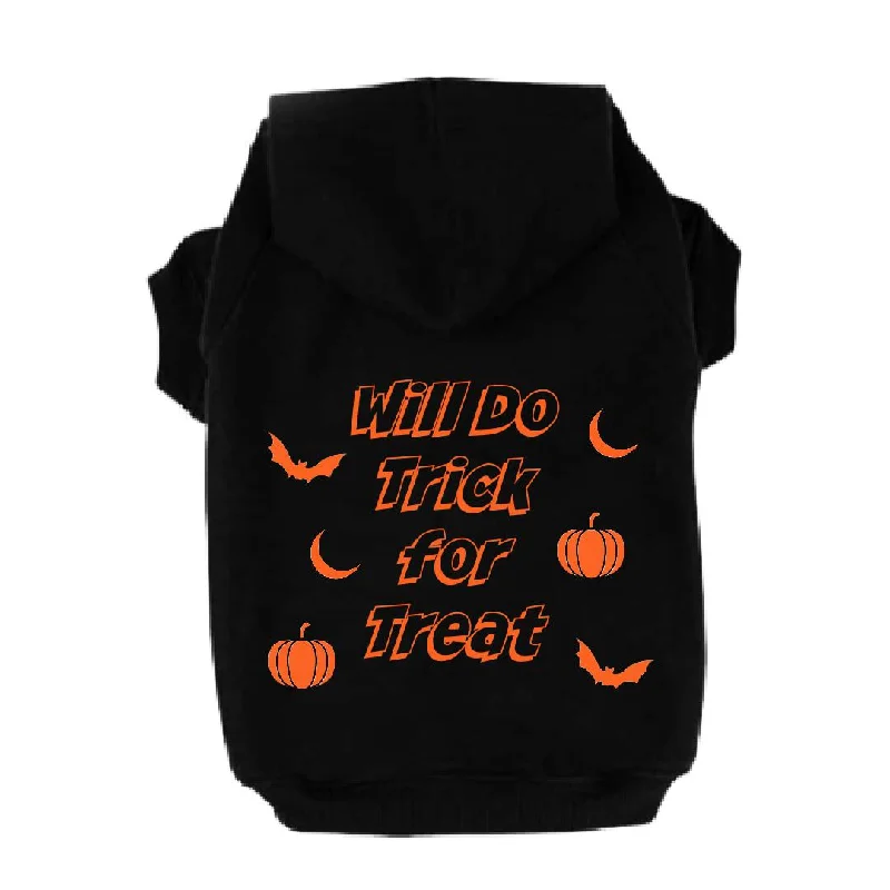 Will Do Trick for Treat Pet Hoodie