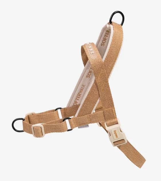 Zee.Dog Naturals Collection Soft-Walk No-Pull Dog Harness (Dune)