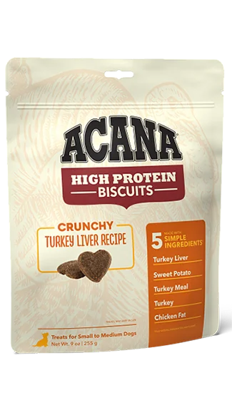 ACANA High Protein Biscuits: Turkey Liver Recipe