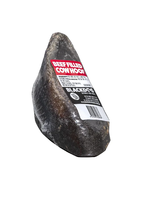 Blackdog Filled Cow Hoof Beef Dog Treat