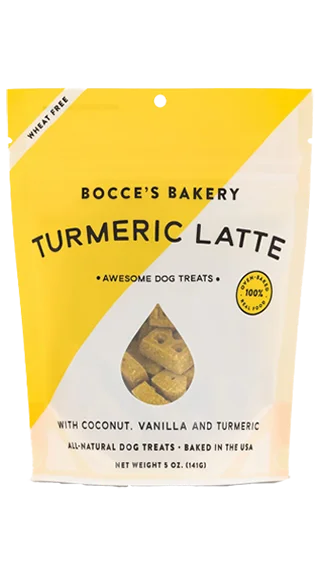 Bocce's Bakery Wellness Treats: Turmeric Latte Treats