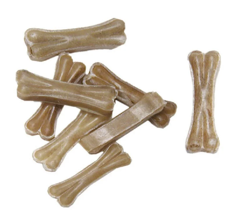 Burgham CattleRanch Pressed Rawhide Bone 4 in D-6084