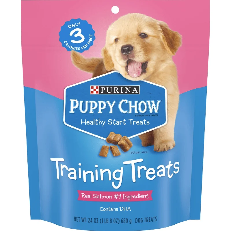 Puppy Chow Healthy Start Salmon Flavor Training Dog Treats