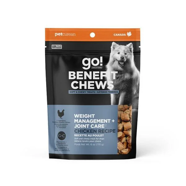 GO! Benefit Chews Weight Management+Joint Care Chicken 6OZ