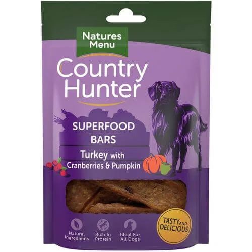 Country Hunter Superfood Bars Turkey 100g