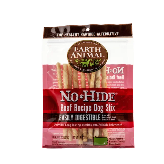 Earth Animal No Hide Chew Stix Beef