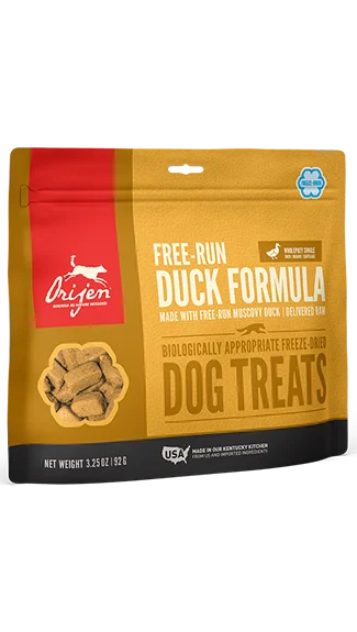 ORIJEN Freeze-Dried Treats: Free-Run Duck Formula