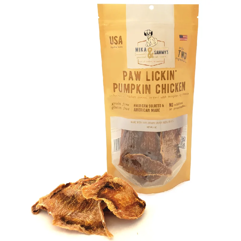 Paw Lickin' Pumpkin Chicken: 5oz Bag