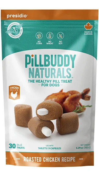 Pill Buddy Naturals Dog Treats: Roasted Chicken