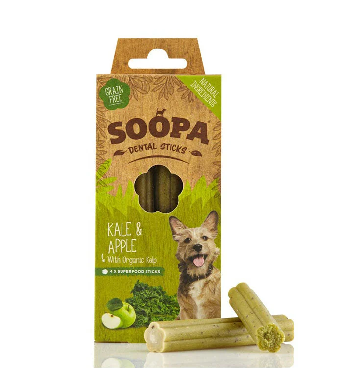 Soopa Kale & Apple Dental Sticks